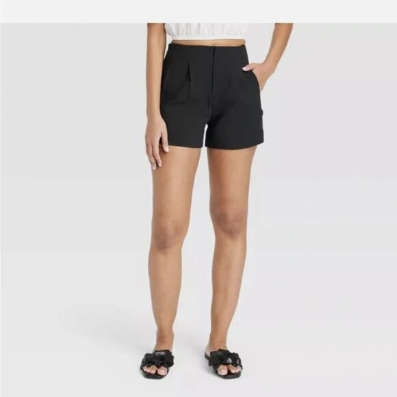 A NEW DAY TARGET CHINO MIDI STRETCH TAILORED SHORTS - 4" Golf or Date - 17 - Picture 1 of 3